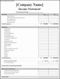 Income And Expense Statement Template Elegant Free In E And Expense Forms In E And Expense Statement Statement Template Profit And Loss Statement Templates