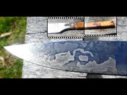 Ada beberapa nama lain untuk pisau outdoor, seperti pisau camping atau pisau tentara. Cara Membuat Pisau Koki Damaskus Dari Rantai Bekas Mesin Youtube