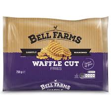 Various waffles are available wrapped or unwrapped, and make a quick and easy dessert solution. Bell Farms Waffle Cut Fries 750g Woolworths