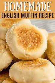Easy Homemade English Muffins Fluffy English Muffin Recipe Recipe In 2020 Homemade English Muffins Recipes English Muffin Recipes