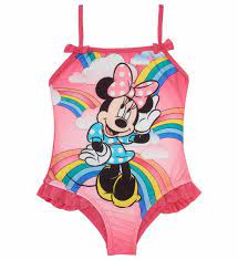 Disney Costume Da Bagno Bimba Minnie Mouse 24mesi Fino A 8 Anni Badeanzug Disney Kindermode