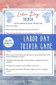 Please understand that our phone lines must be clear for urgent medical care needs. Printable Labor Day Trivia Questions Trivia Printable