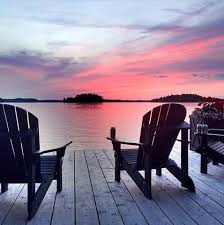 Coastal Muskoka Living Interior Design Ideas Home Bunch An Interior Design Luxury Homes Blog Outdoor Lake Cottage Backyard