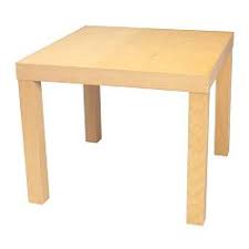 What do you get with you take an ikea lack coffee table and add wood that was cut at home depot… a bit of stain and nails? Ikea Lack Side Table In Birch Veneer Singapore Classifieds