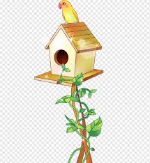 Desenho Animado Casa Do Passaro Ramo Amor Aves Material Png Pngwing Casinha de passarinho em madeira nas cores branca e rosa decorada por tecido 100% algodão impermeabilizado em delicada padronagem floral e aplicação. ramo amor aves material png