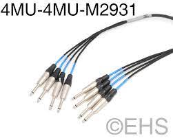Mogami 2931 4 Channel Ts To Ts 1 4 Snake Event Horizon