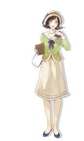 柾小瑠璃 マサキコルリ cv 高橋未奈美 主人公の幼馴染で 女学校時代の先輩 帝都新報 の新聞記者見習いとして働くモダン ガール 家を出た主人公のことをいろいろと気づかってくれる かわいいアニメガール ニルアドミラリ アニメの女の子
