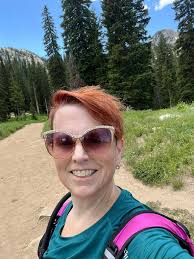 Husband reacting to "hiking" word in conversation