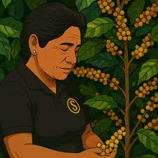 Así nos vemos cuando el corazón por el café se convierte en caricatura 😅  Somos el equipo detrás de Don Salazar — los que te saludan con una sonrisa,  los que calibran