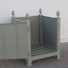 When the finish has dried, line the planter box with landscape fabric, stapling it at the top of the box. 51 Versailles Planters Ideas Planters Planter Boxes Garden Planters