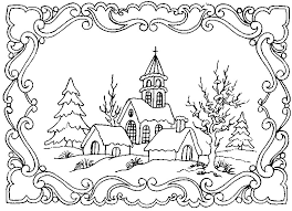 Let in snow, let it snow, let it snow. Drawing Winter Season 164561 Nature Printable Coloring Pages