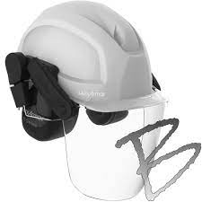 Hexarmor Ceros K1m Magnetic Earmuffs Safety Helmet Accessory 21db Head Protection Accessories