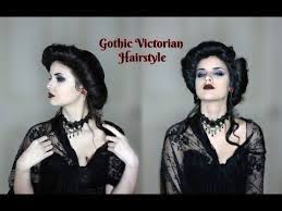 Gothic Victorian Hairstyle Ep 2 Little Miss Scare All Youtube Victorian Hairstyles Gothic Hairstyles Edwardian Hairstyles