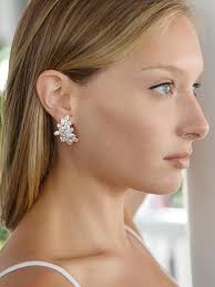 Formal Clip On Earrings 9 Beautiful Collection Of Clip On Earrings In  Different Designs Wedding Earrings For Brides