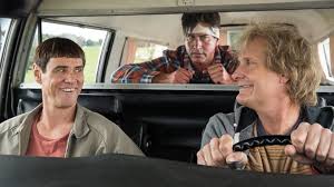 # harry # jim carrey # dumb and dumber # jeff daniels. Movie Review Dumb And Dumber To Starring Jim Carrey And Jeff Daniels Abc News