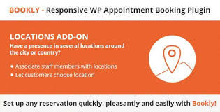 Bookly Locations Add On Plugins Ads Wordpress Plugins Business
