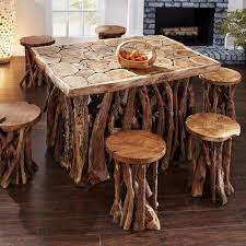 Millwood Pines Chardon Solid Wood Dining Table Wayfair Ca In 2020 Rustic Furniture Design Rustic Furniture Woodworking Furniture
