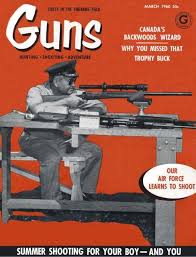 12 gauge aerial pest control (delayed bang) cartridge. Guns Magazine March 1960