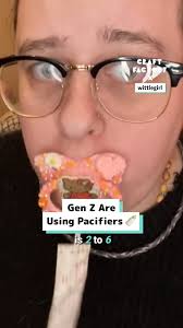 Gen Z are obsessed with pacifiers 😳🍼