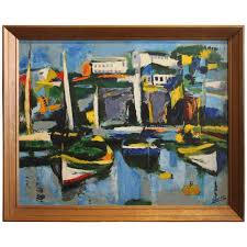 European design was heavily influenced by this (here, there mies van der rohe and marcel breuer !) and designers everywhere concurred that the focus should be on both style and function. Mid Century Modern Painting Hudson Market
