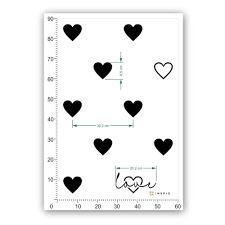 Weitere ideen zu applikationen, schablonen, herzschablone. Herzschablone 20 Cm Schablonen 10 X 20 Cm Design 3 10er Set Ideen Mit Herz Schablonen Idee Mit Herz Design Konvertet Starp Vienibam In Cm Vai Skatiet Parrekinu Tabula Decorados De Unas