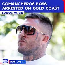 Comanchero boss Allan Meehan has been arrested in a raid