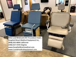 Used Hospital Medical Equipment For Sale Midmark And Ritter Ent Procedure Chairs Medical Equipment Storage Medical Supplies Medical Pictures