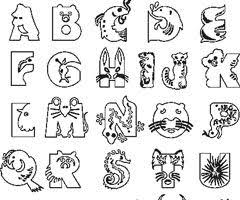 Coloriage Abecedaire Animaux Coloriage Alphabet Coloriage Animaux A Colorier