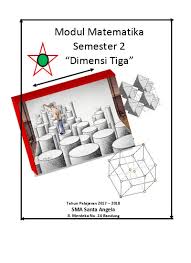 Sudut pada dimensi tiga biasa disimbolkan dengan α, β, atau θ. Top Pdf Modul Matematika Dimensi Tiga 123dok Com