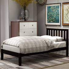 With this tool you will get some interest view full dorma twin day bed low headboard low footboard dorma twin day bed low headboard low footboard cheap. Amazon Com Twin Bed Frame Wood Platform Bed With Headboard And Footboard No Box Spring Needed Esprosso Kitchen Dining
