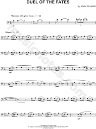 Sheet music violin musical note trombone sheet music png clipart. Duel Of The Fates From Star Wars Sheet Music Trombone Solo In A Minor Download Print Sheet Music Star Wars Sheet Music Music
