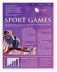 Sign up for our newsletter: Amerikanischer Sport Newsletter Vorlage Fur Microsoft Word Adobe Indesign Jetzt Herunterladen 01877 Poweredtemplate Com