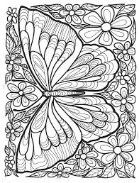Adult Coloring Page Butterflies 4 Butterfly Coloring Page Coloring Pages Adult Coloring Pages