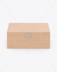 Download Kraft Box Mockup In Box Mockups On Yellow Images Object Mockups