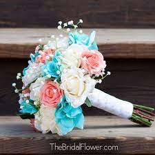 Les Fleurs Wedding Bouquets Sets Blue Wedding Flowers Blue Wedding Bouquet