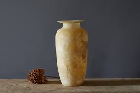 Hand-carved Luxor Alabaster Vase