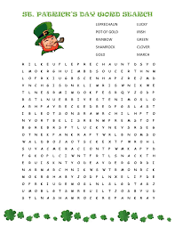 The patron of the country is very worshipped by the public. St Patrick S Day Word Search Free Printable Cook Craft Love