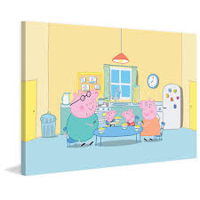 Bathroom tiles uk, bathroom floor tiles, natural stone tiles uk. Marmont Hill Peppa In The Kitchen Peppa Pig Painting Print On Canvas Walmart Com Walmart Com