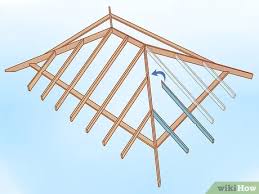 If the gazebo below would have been bordered by glazed walls, we would call it a conservatory. How To Build A Hip Roof 15 Steps With Pictures Wikihow
