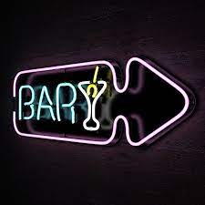 3d Neon Lights Bar Sign Model 3d Model Neon Bar Lights Bar Lighting Lighted Bar Signs