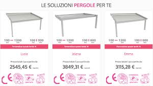 Le pergole bioclimatiche sono un moderno sistema di copertura che, differenza delle pergole fisse. Calcola Online Costo Pergola Tende Online