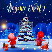 Frohliche Weihnachten Herzlichen Gluckwunsch Auf Franzosisch Fototapete Fototapeten Merry Weihnachtsbaum Gluckwunsch Myloview De