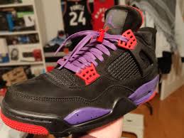 Poshmark makes shopping fun, affordable & easy! Raptors 4s With The Lace Swap So Incredibly Underrated Go Raps Sneakers