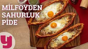 Milfoyden Sahurluk Pide Tarifi Heyecandan Uyuyamazsin Yemek Com Gida Yemek Tarifleri Yemek