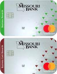 All personal credit cards from the bank of missouri. Business Credit Cards The Missouri Bank