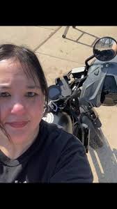 Ariel Rebel Riding Motor Bike