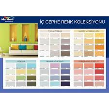 Marshall i̇ç cephe boya renkleri. Marshall Silikonlu Ozel Mat Ic Cephe Boyasi 2 5 Lt Fiyati