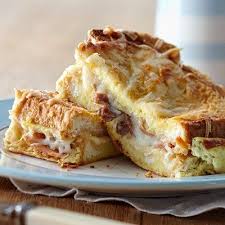 Croque Monsieur Bake Recipe Chatelaine Com Recipe Baking Recipes Croque Monsieur Recipes