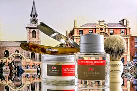 St James Of London Sandalwood And Bergamot Shave Cream And Cologne Plisson Badger Brush F Reynolds 5 8 Straight R Badger Brush Shaving Cream Male Grooming