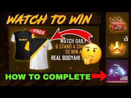 The game is an ultimate shooting game and 50 players can from the given download link download the latest version of garena: Omg Real Booyah T Shirt Event New Booyah Event Free Fire Watch To Win Event Booyah Free Fire Youtube